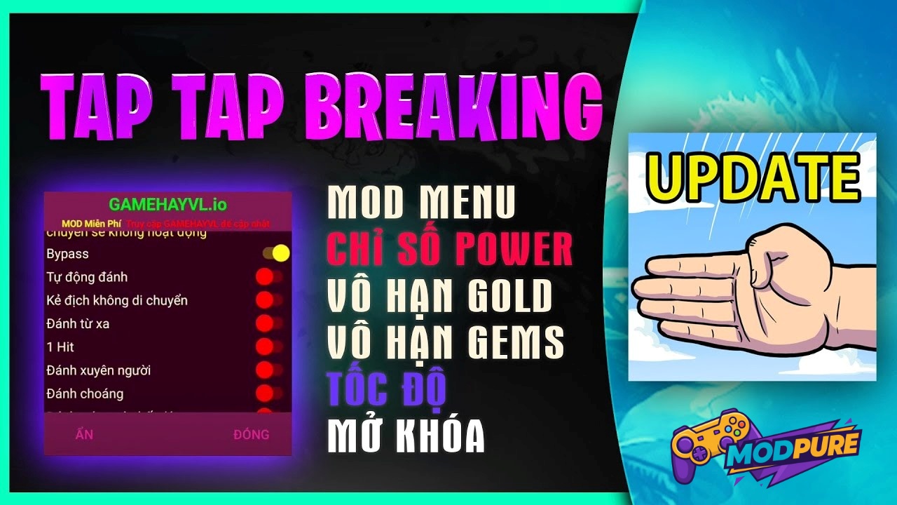 Phiên Bản Tap Tap Breaking Mod Apk Có Tính Năng Gì?