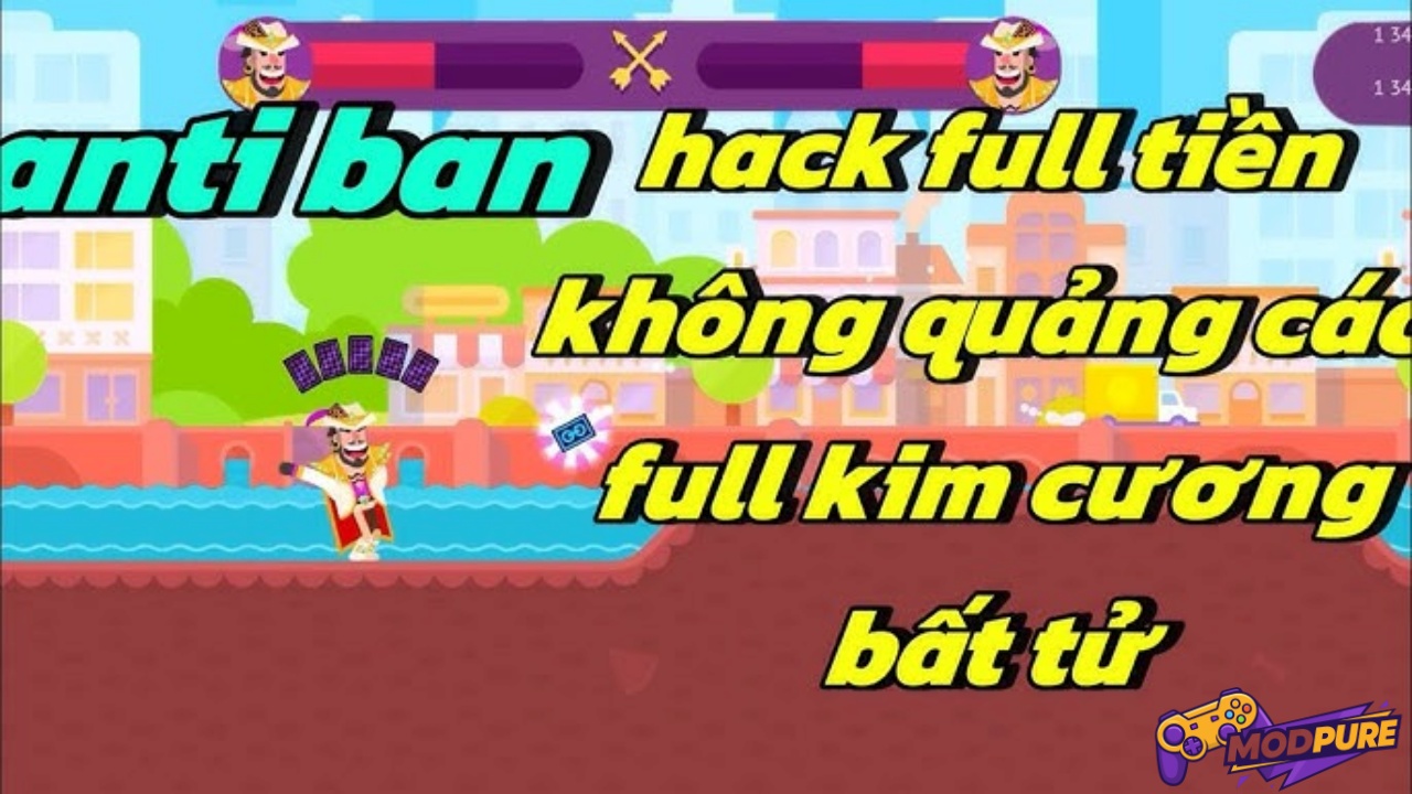 Các Tính Năng Đặc Biệt Chỉ Có Ở Phiên Bản Mod Bowmasters