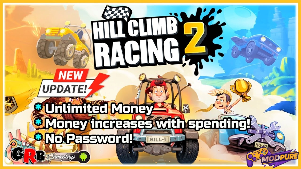 Những Nâng Cấp Trong Bản Hack Hill Climb Racing 2