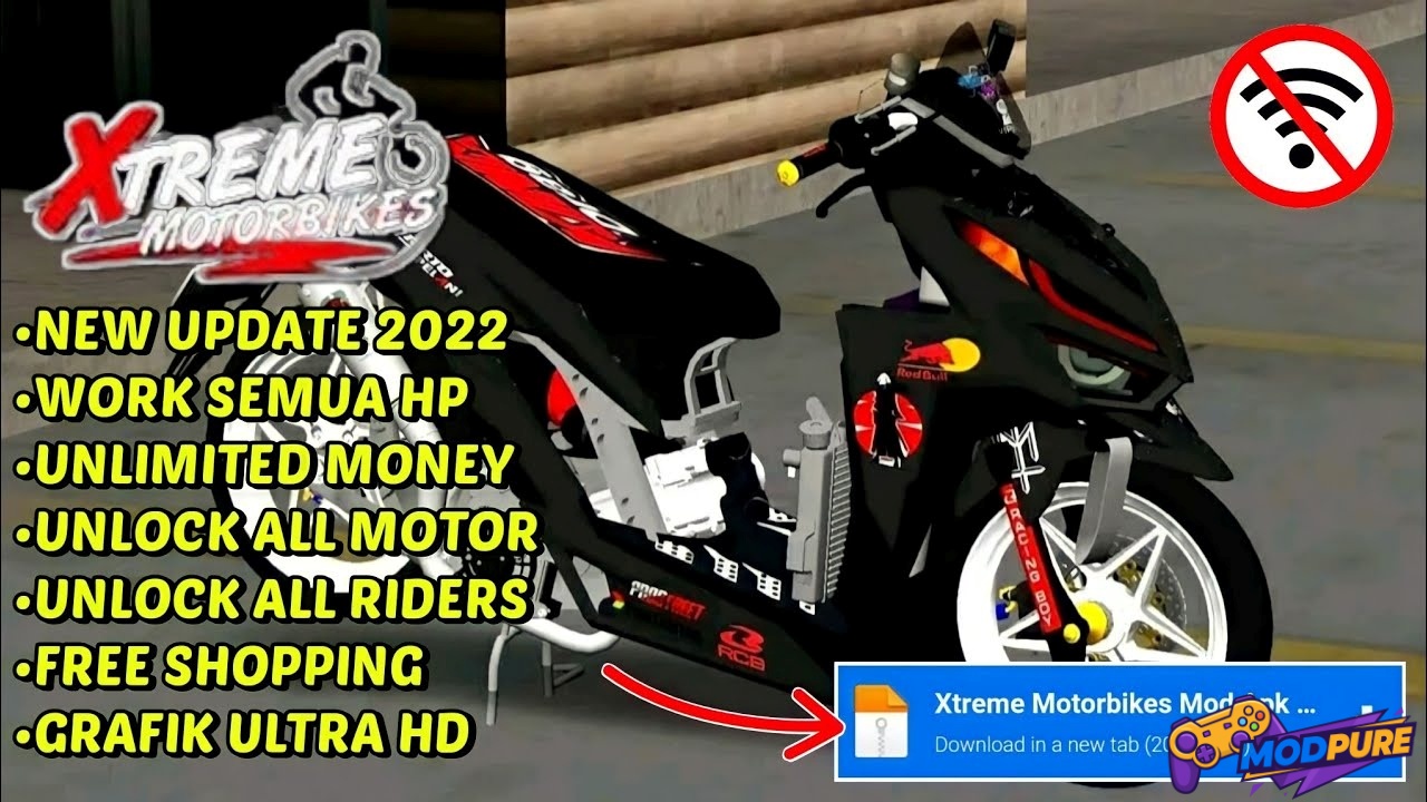 Danh Sách Tính Năng MOD Của Xtreme Motorbikes Modpure