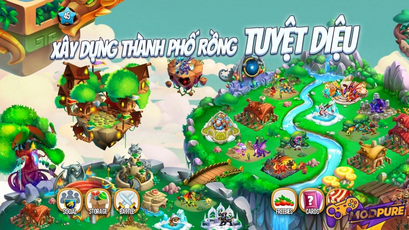 Xây Dựng Thành Phố Rồng Theo Phong Cách Riêng