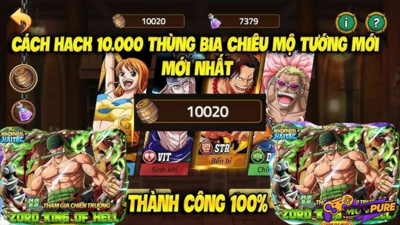 Hack Huyền Thoại Hải Tặc Mang Lại Trải Nghiệm Gì Cho Người Chơi?