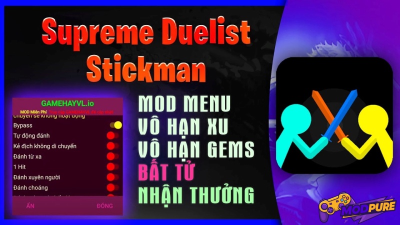 Hack Supreme Duelist Stickman Mang Đến Sự Tự Do Và Tiện Lợi Cho Người Chơi