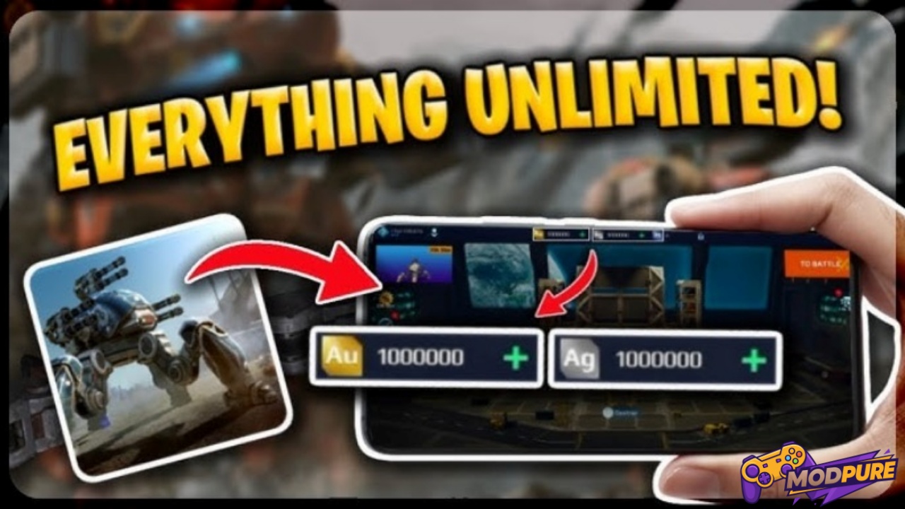 Tất Cả Những Tính Năng MOD Của Bản Hack War Robot