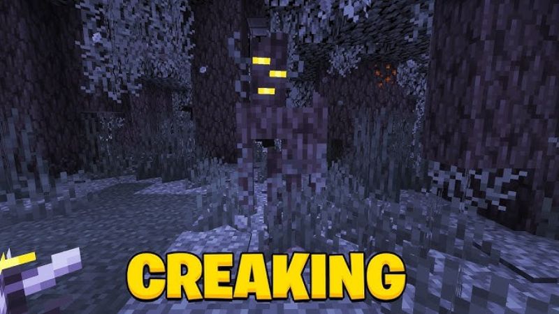 Minecraft 1.21 51 Đối Đầu Quái Vật Creaking – Sát Thủ "Không Chớp Mắt"