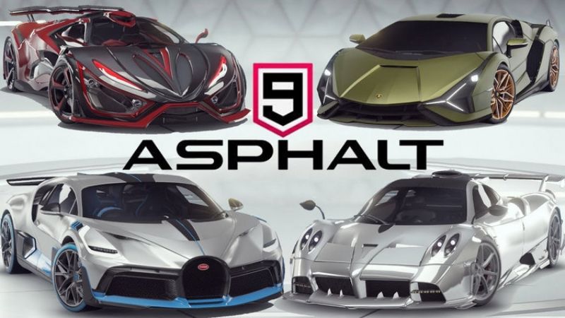Asphalt 9 Hệ Thống Hơn 50 Siêu Xe Bản Quyền Đình Đám