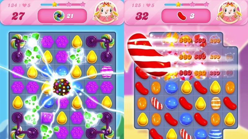 Candy Crush Saga Cơ Chế Kết Hợp Kẹo Thông Minh – Tạo Combo Mãn Nhãn