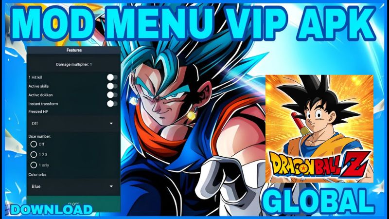 Trọn Bộ Tính Năng Cao Cấp Dành Riêng Cho Phiên Bản Dragon Ball Z Dokkan Battle Mod