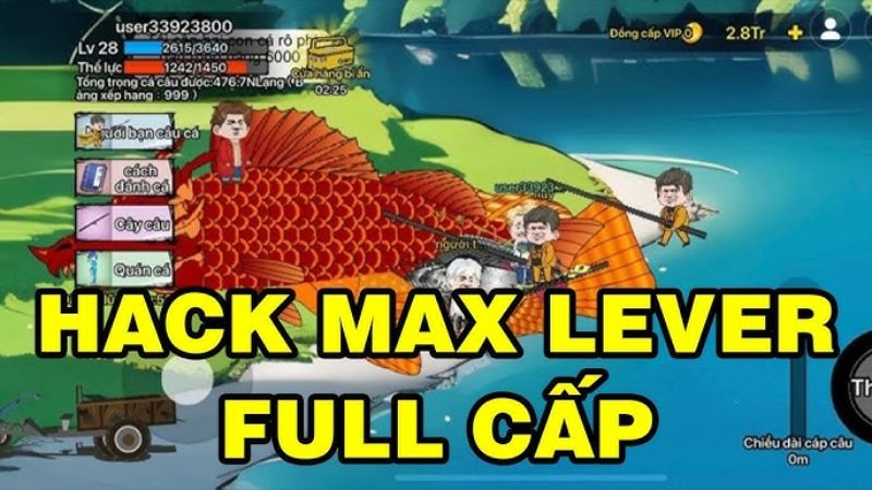 Khám Phá Bộ Tính Năng Ưu Việt Trên Bản Hack Chiến Thần Câu Cá
