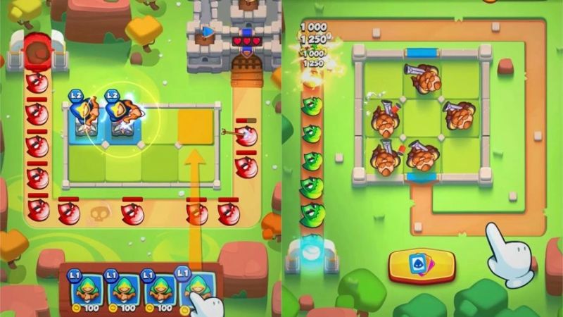 Nắm Vững Các Quy Luật Vận Hành Để Thống Trị Bàn Cờ Rush Royale