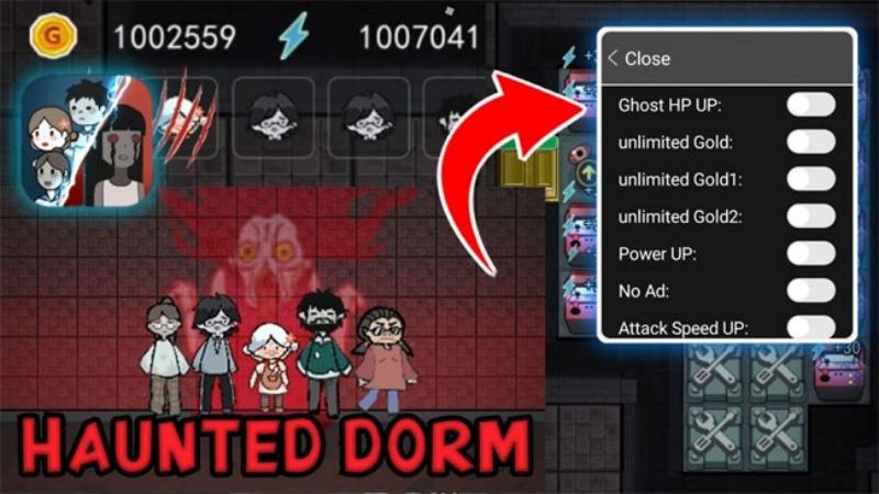 Đồ Họa Đơn Giản Nhưng Cuốn Hút cùng Hack Haunted Dorm