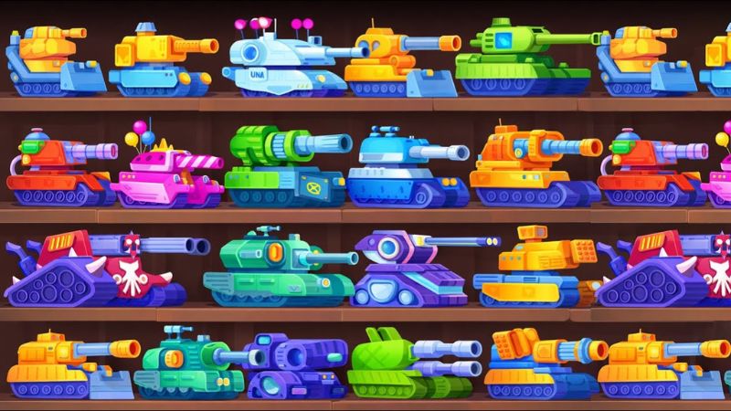 Chế Độ Chơi Mang Tính Giải Trí Cao Trong Hack Tank Stars
