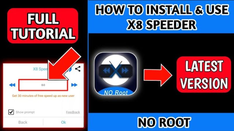 Dễ Cài Đặt Và Thiết Lập Trong X8 Speeder APK