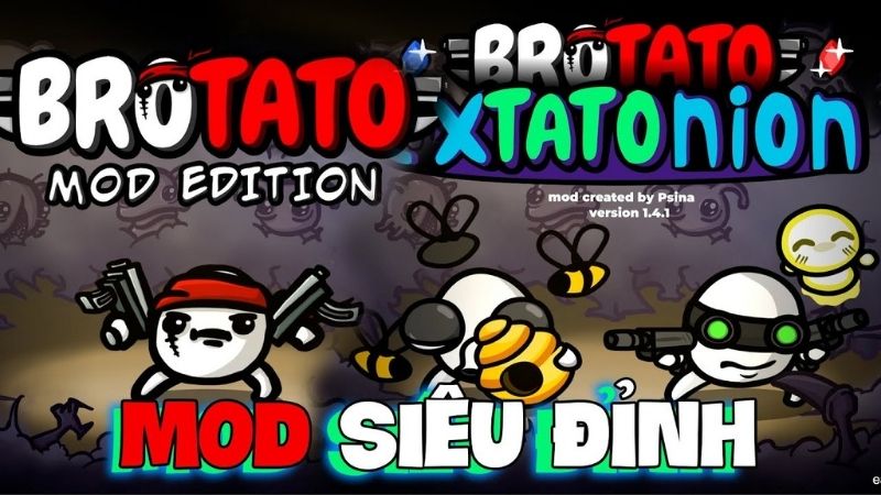 Các Tính Năng Đặc Biệt Trong Bản Brotato MOD APK Tại MODPURE